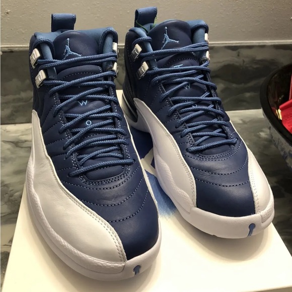 air jordan men's 12 retro indigo